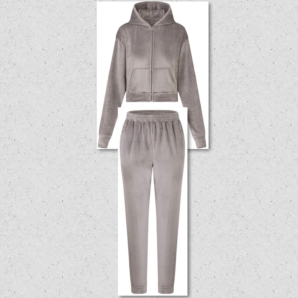 SKIMS Velour Sweatsuit